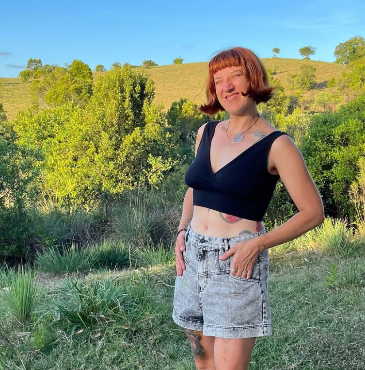 TOP VENUS Black | Cotton Pack X2