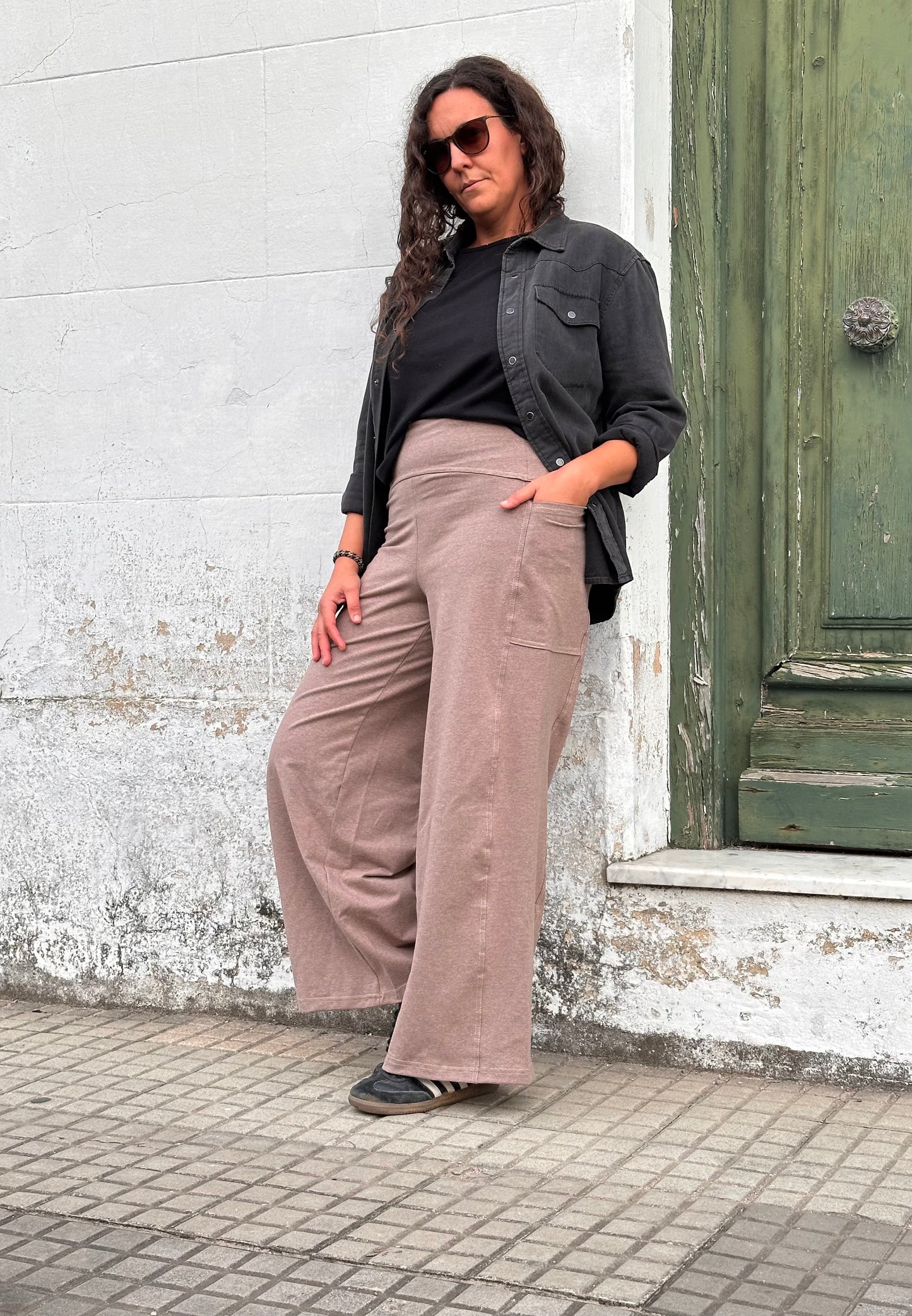 Palazzo AZAHAR | Lycra de Algodón