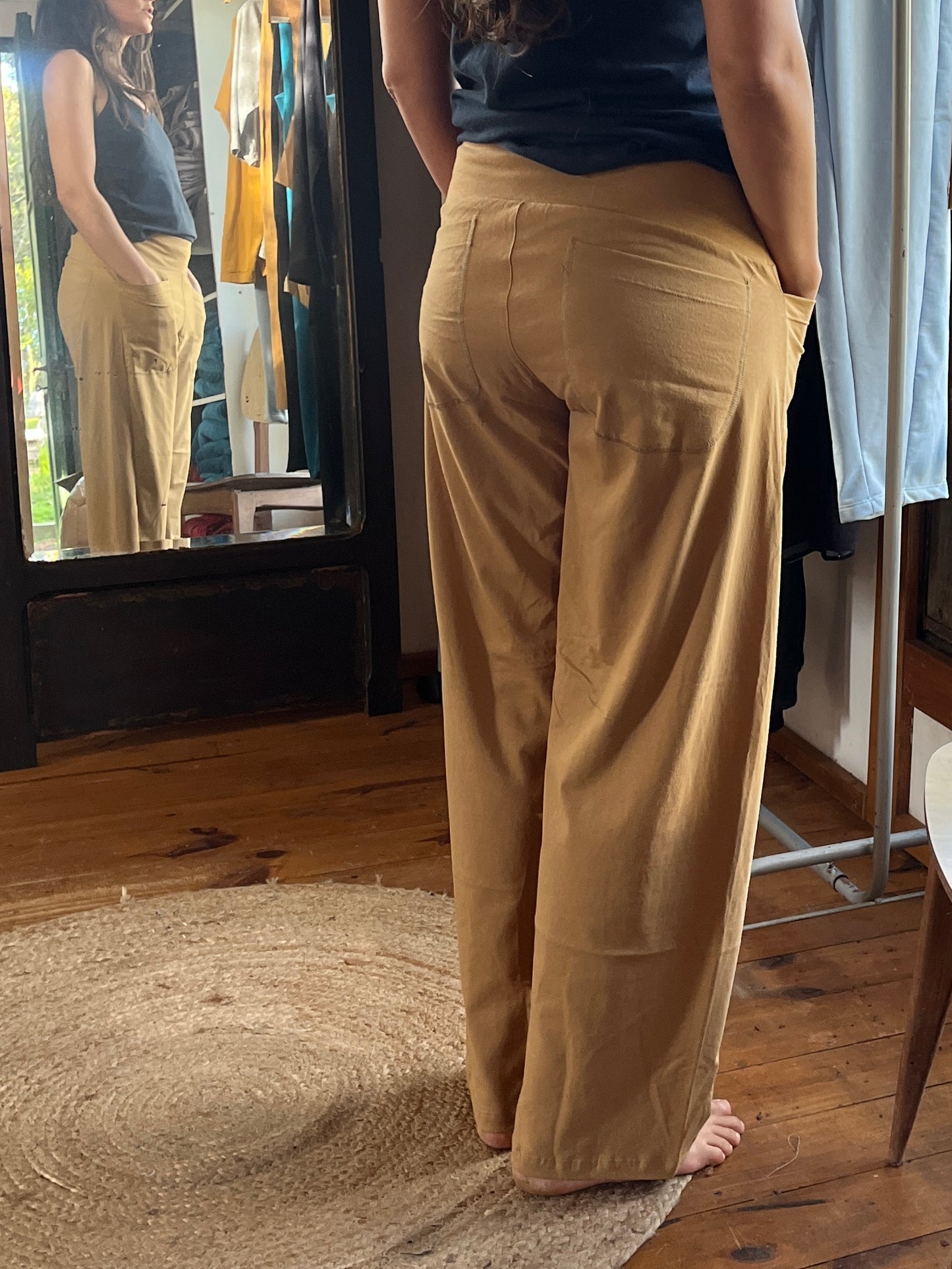 Pant BARREL | Jersey de Algodón