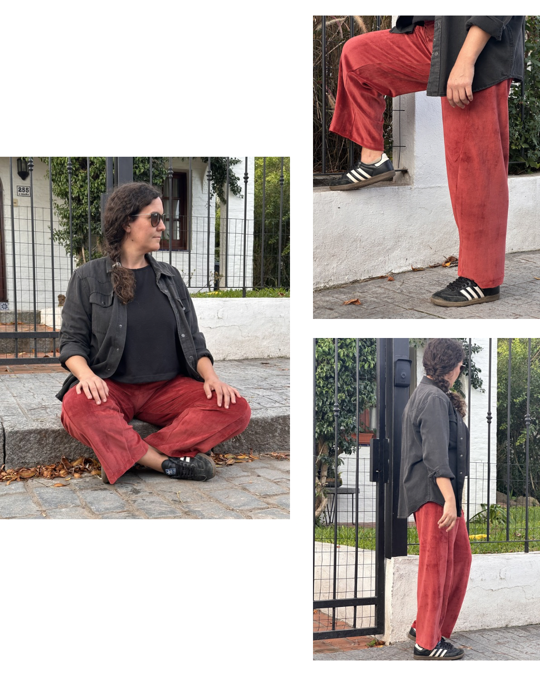 Pant BARREL | Plush de Algodón