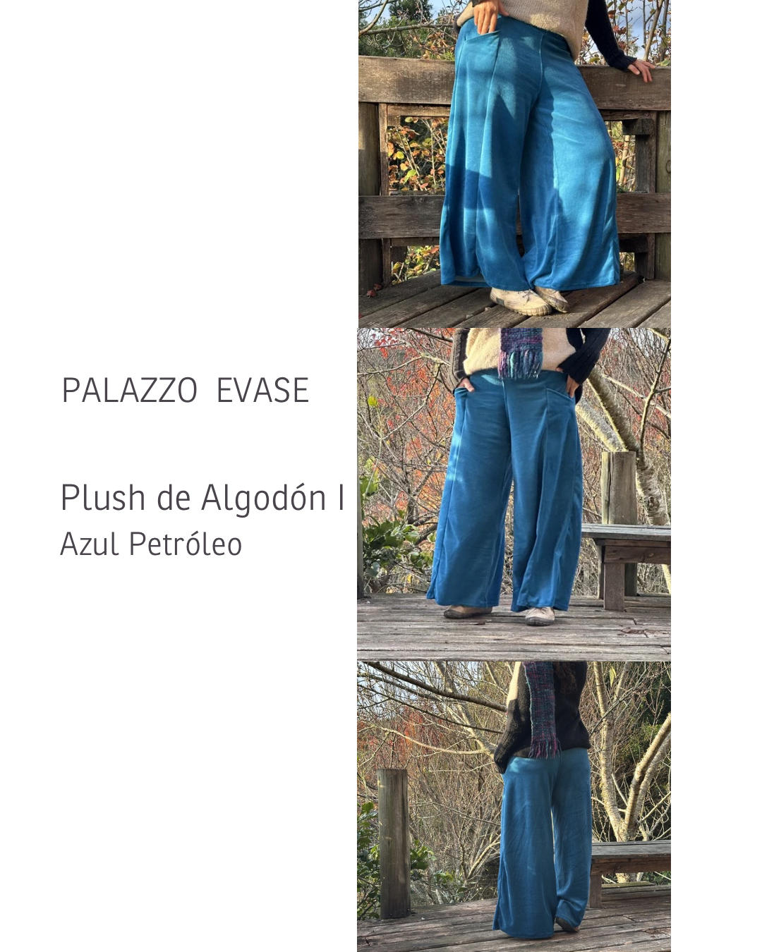Palazzo EVASÉ | Plush Algodón