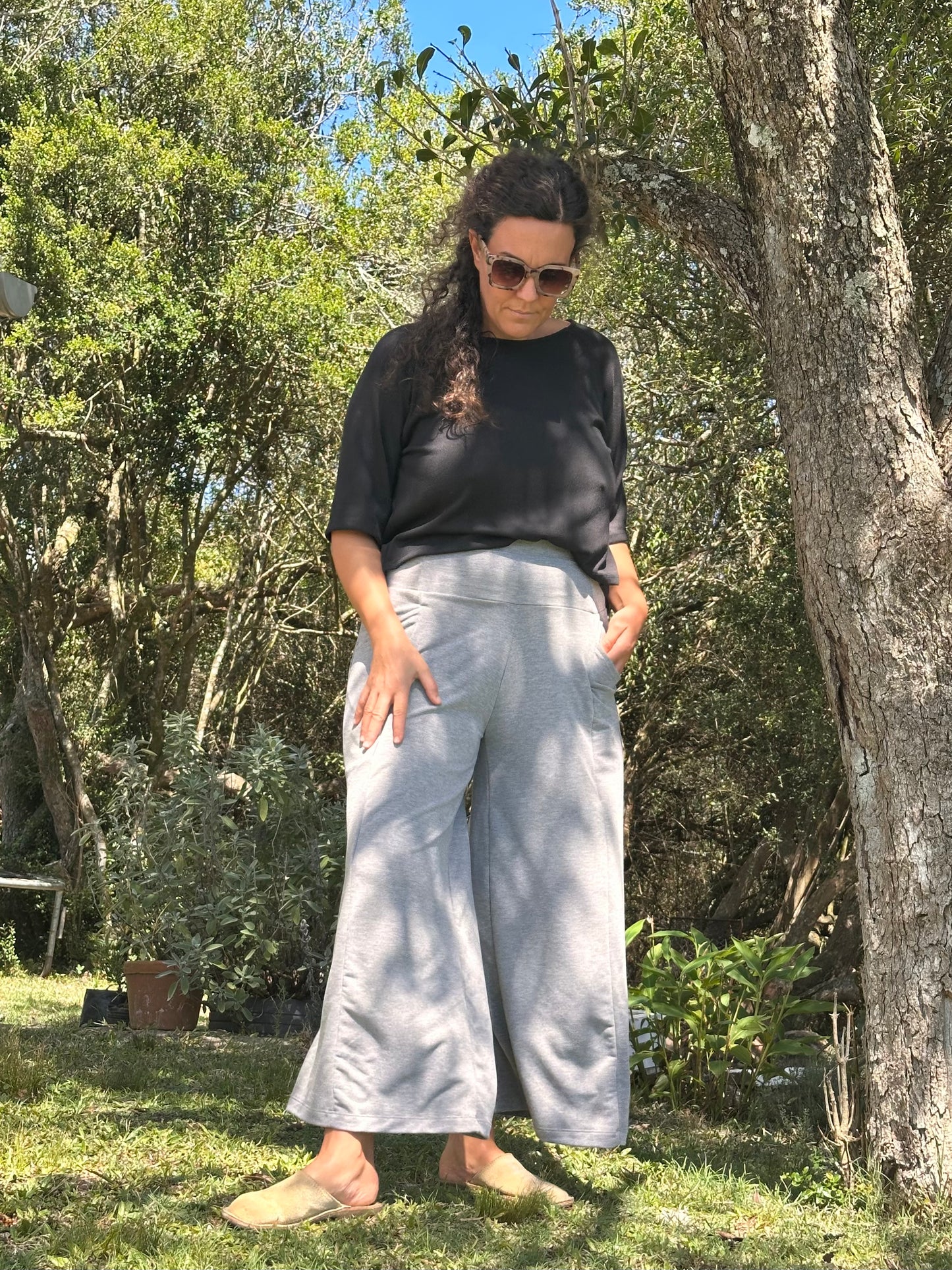 SET Palazzo EVASÉ + Blusa